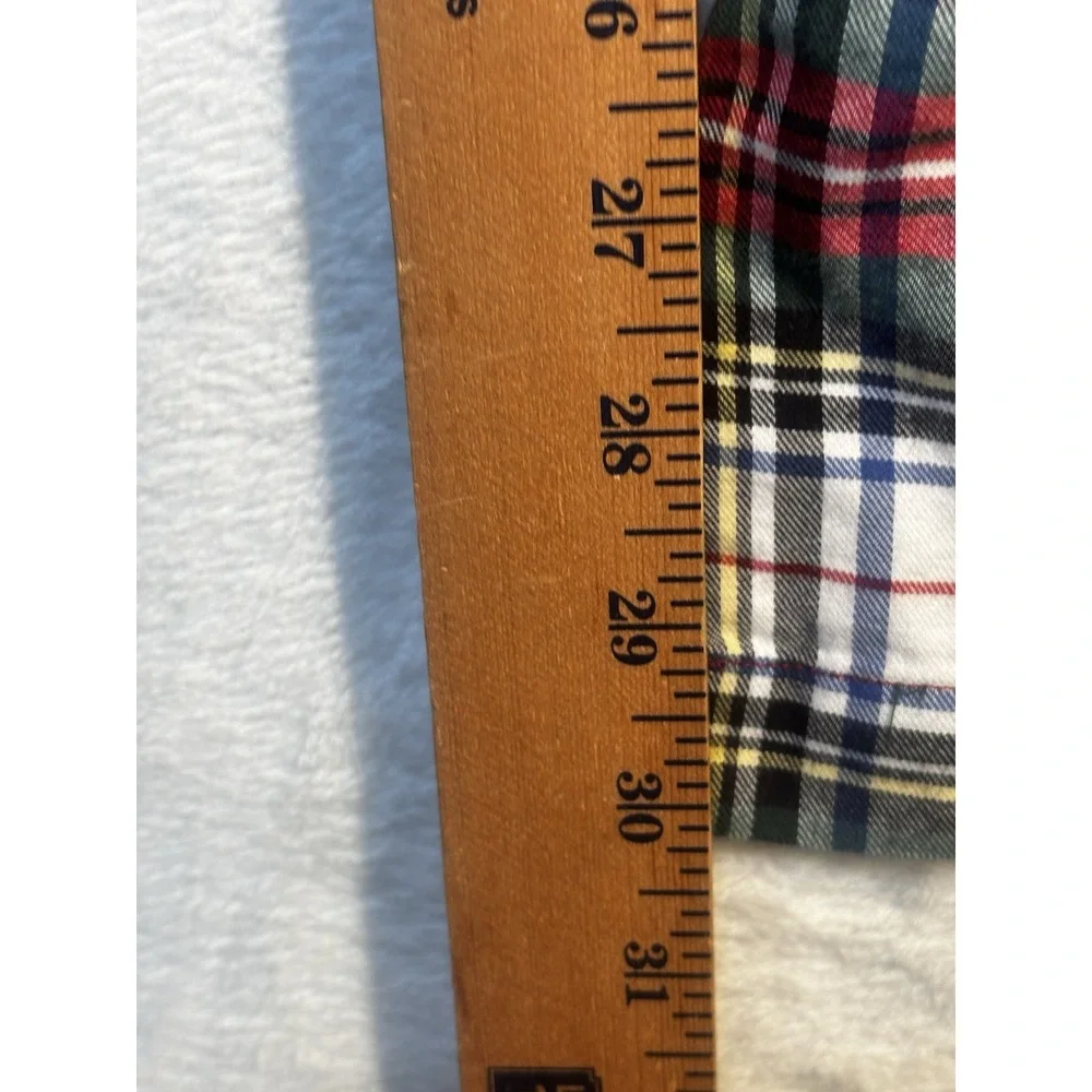 Polo Ralph Lauren Mens‎ Medium Cotton Lounge Pajama Red Plaid Pants